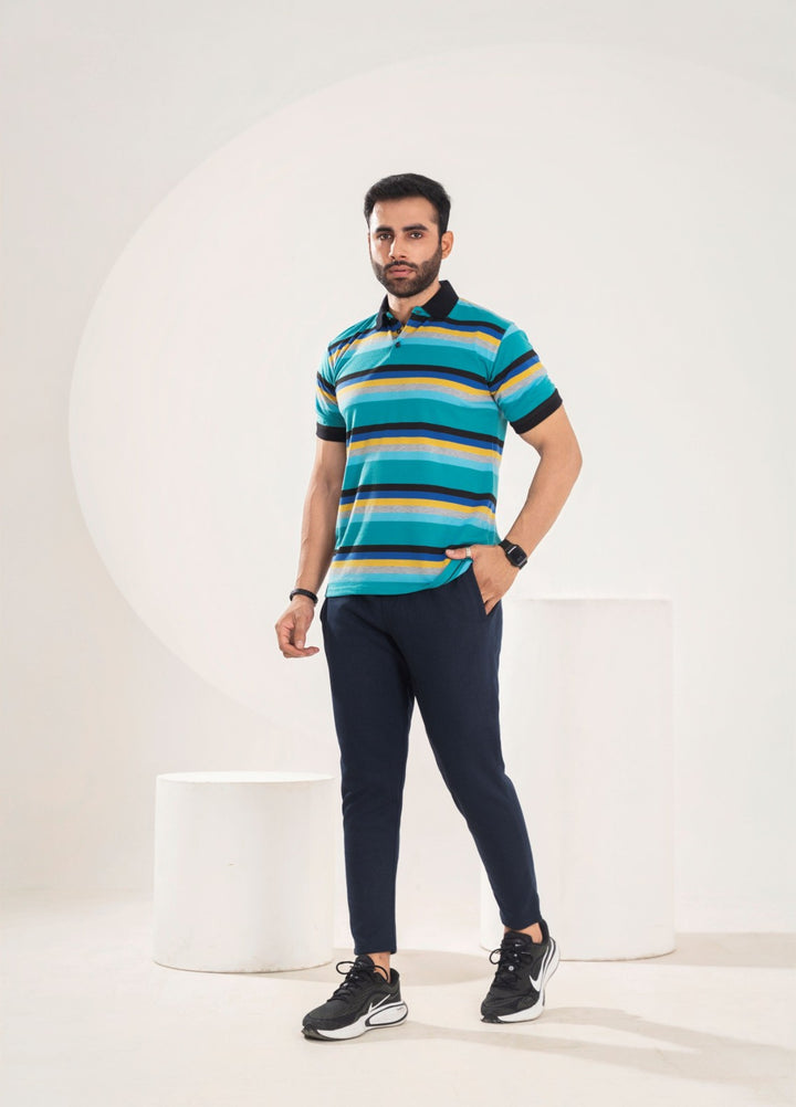 Buraq Online Mens Western Polo Cotton T-Shirt BRQ 169 - Summer Collection