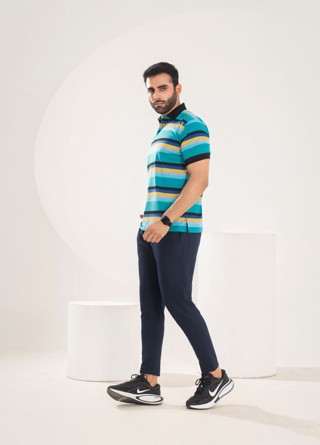 Buraq Online Mens Western Polo Cotton T-Shirt BRQ 169 - Summer Collection