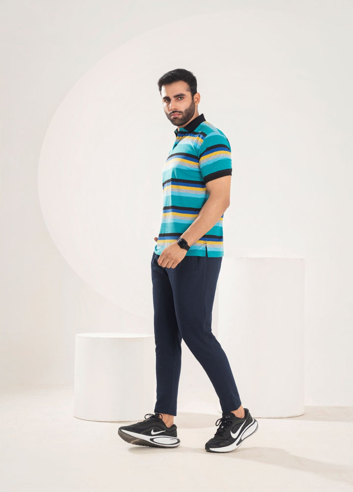 Buraq Online Mens Western Polo Cotton T-Shirt BRQ 169 - Summer Collection