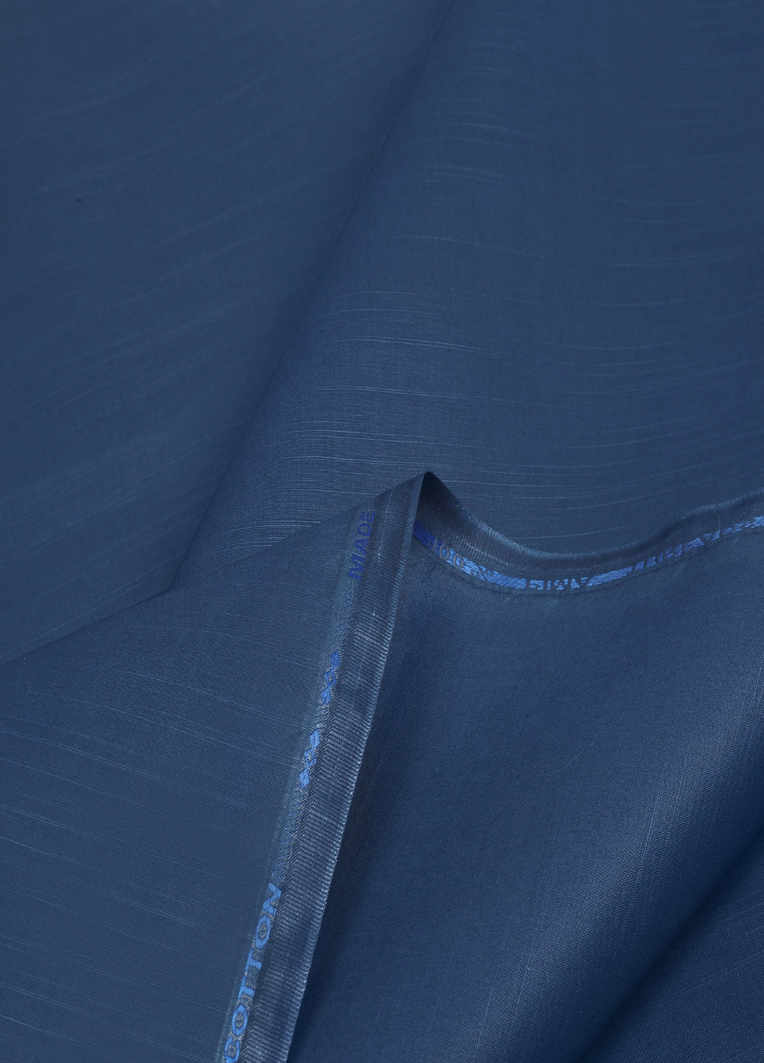 Zouq by Fabrich Mens Unstitched Cotton 2 Piece Kurta Shalwar Prussian - Summer Collection