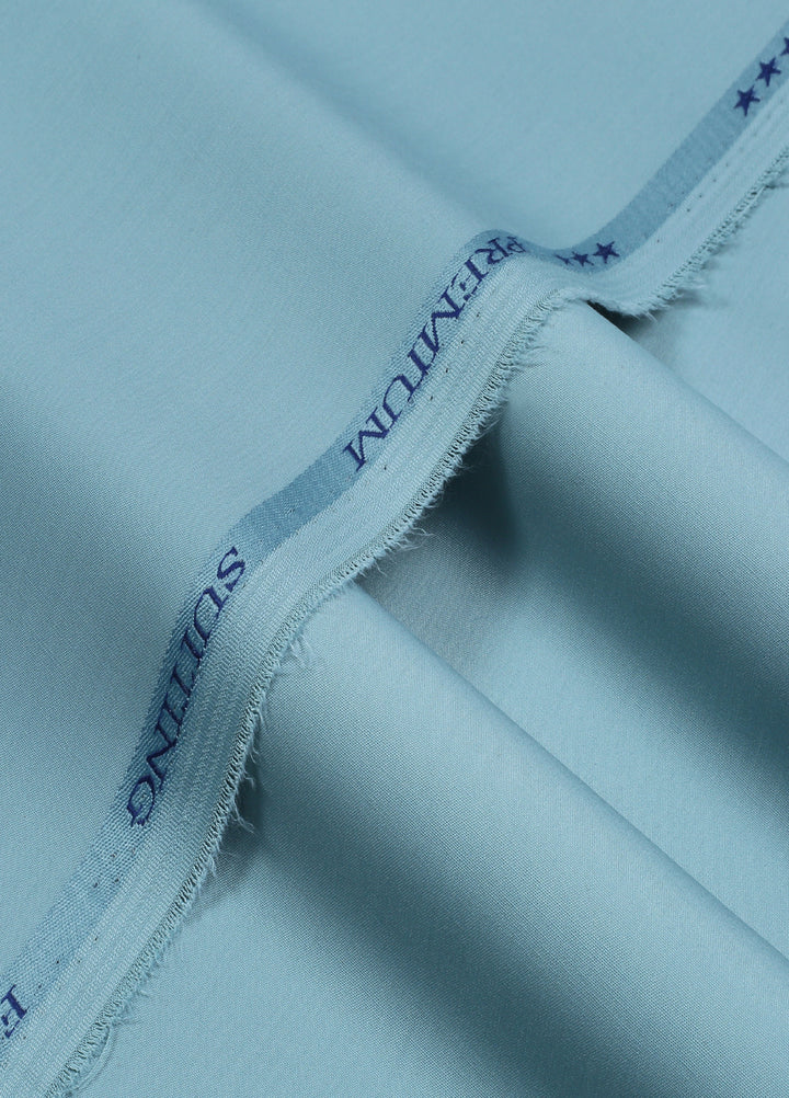 Prime Suiting by Fabrich Mens Unstitched Wash N Wear Mint - Summer Collection