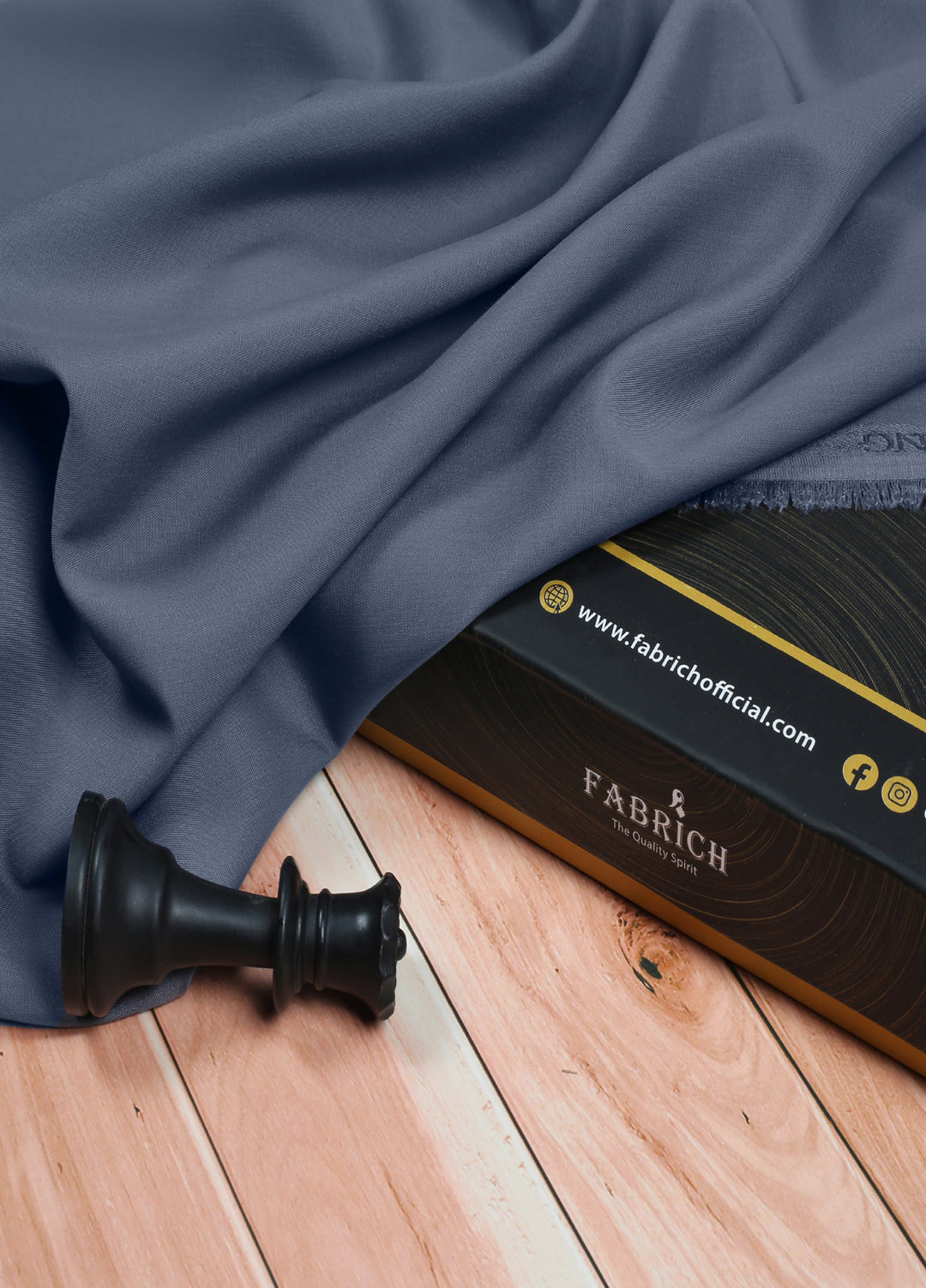 Prime Suiting by Fabrich Mens Unstitched Wash N Wear Arsenic - Summer Collection