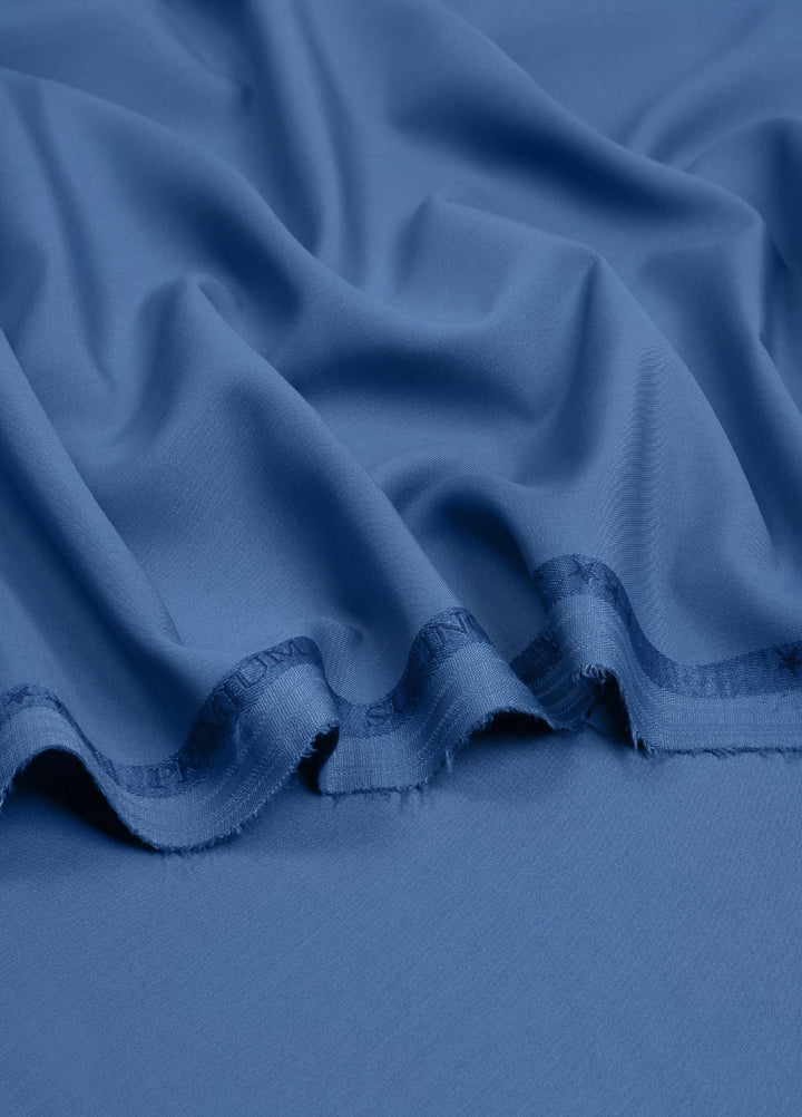 Prime Suiting by Fabrich Mens Unstitched Wash N Wear Yale Blue - Summer Collection