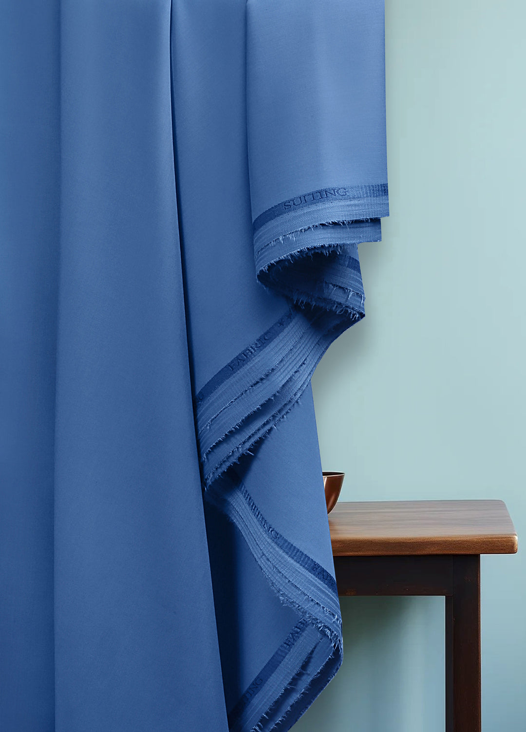 Prime Suiting by Fabrich Mens Unstitched Wash N Wear Yale Blue - Summer Collection