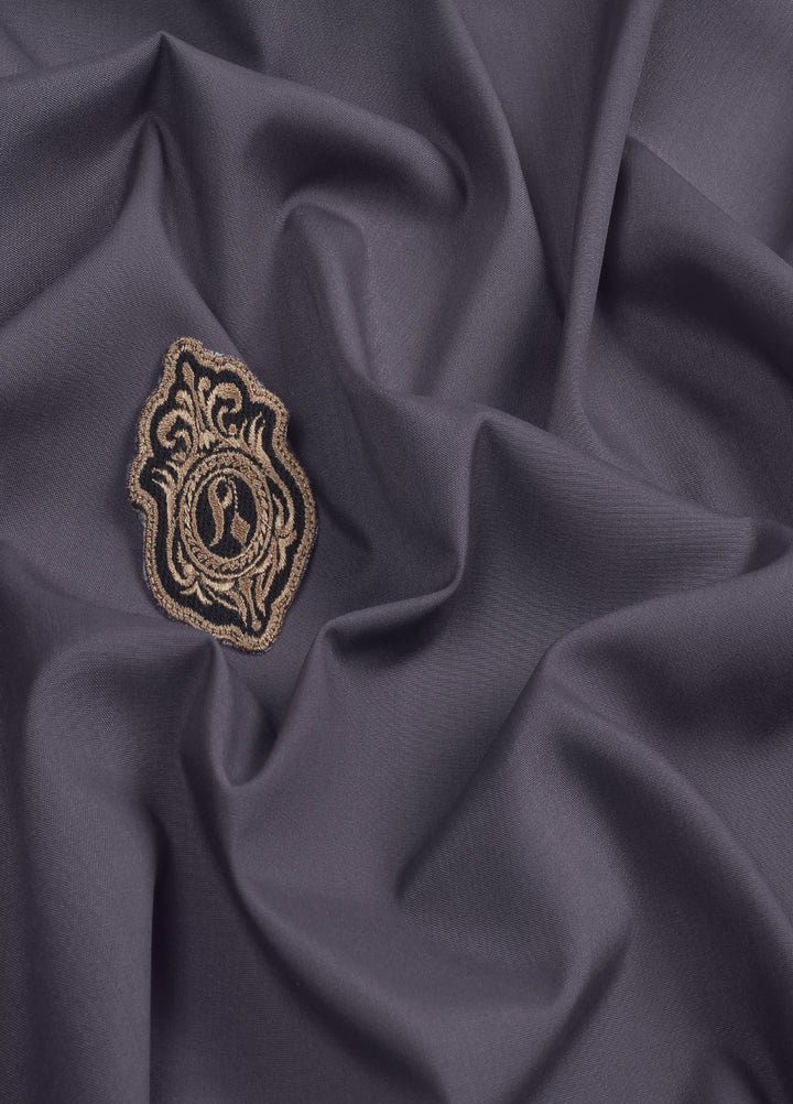 Prime Suiting by Fabrich Mens Unstitched Wash N Wear Fossil Grey - Summer Collection