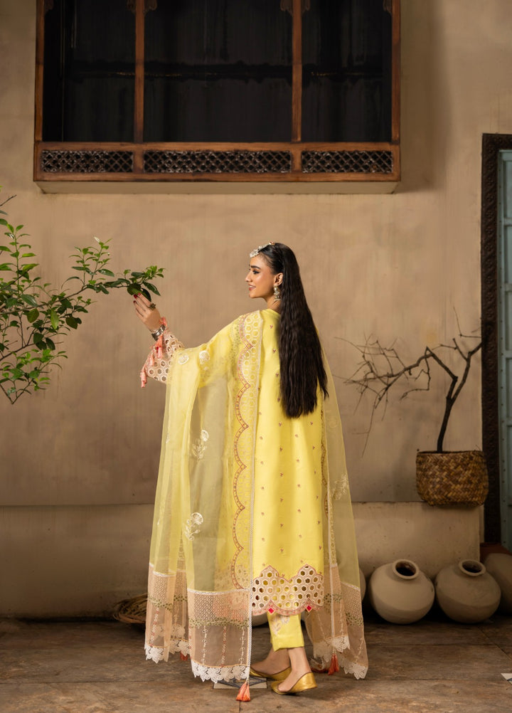 Ravish by Ruby Suleiman Unstitched Embroidered Lawn 3 Piece Suit Floral Whisper - Festive Collection