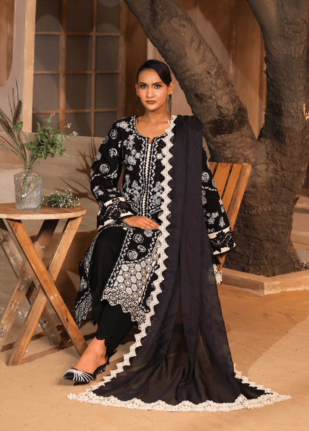Rang e Gul by Huma Gul Unstitched Embroidered Lawn 3 Piece Suit HG-608 Zara - Summer Collection