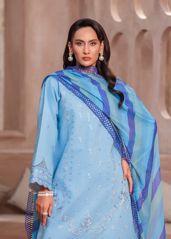 Rang e Gul by Huma Gul Unstitched Embroidered Lawn 3 Piece Suit HG-605 Riwaayat - Summer Collection