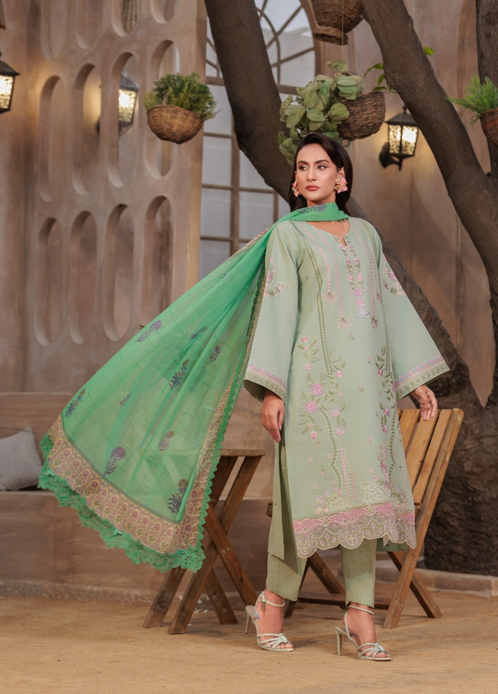 Rang e Gul by Huma Gul Unstitched Embroidered Lawn 3 Piece Suit HG-606 Rangrez - Summer Collection