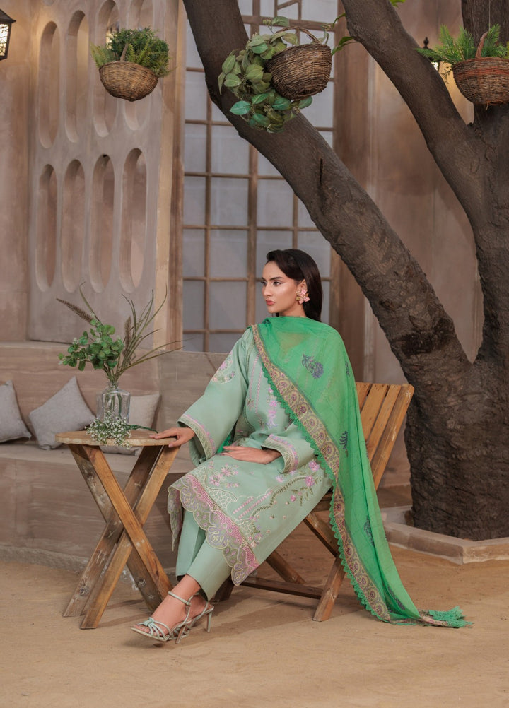 Rang e Gul by Huma Gul Unstitched Embroidered Lawn 3 Piece Suit HG-606 Rangrez - Summer Collection