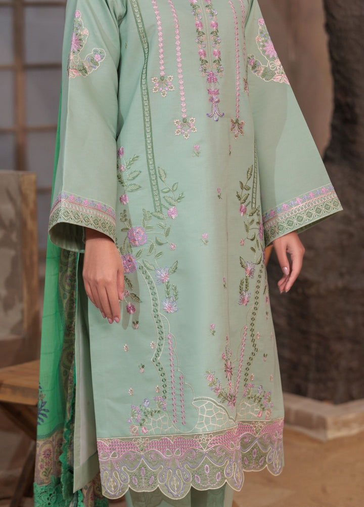 Rang e Gul by Huma Gul Unstitched Embroidered Lawn 3 Piece Suit HG-606 Rangrez - Summer Collection