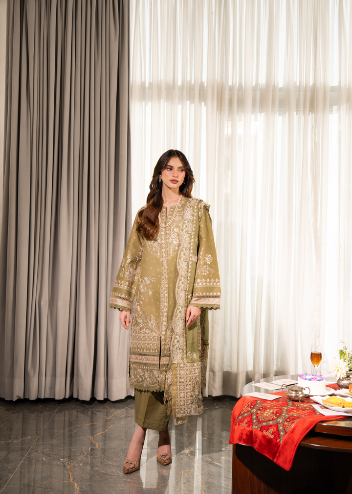 Aria By Meerak RTW Embroidered Lawn 3 Piece Suit Ayaal Festive Collection