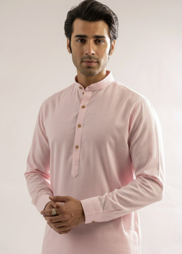 Baby pink premium shalwar kameez