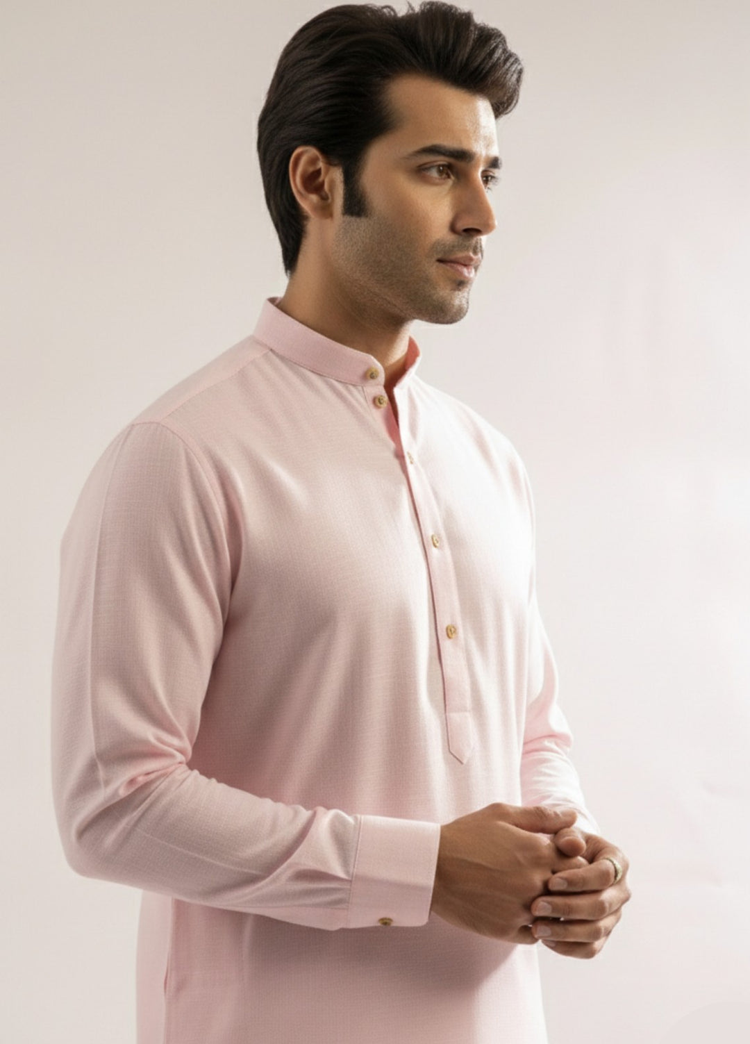 Baby pink premium shalwar kameez