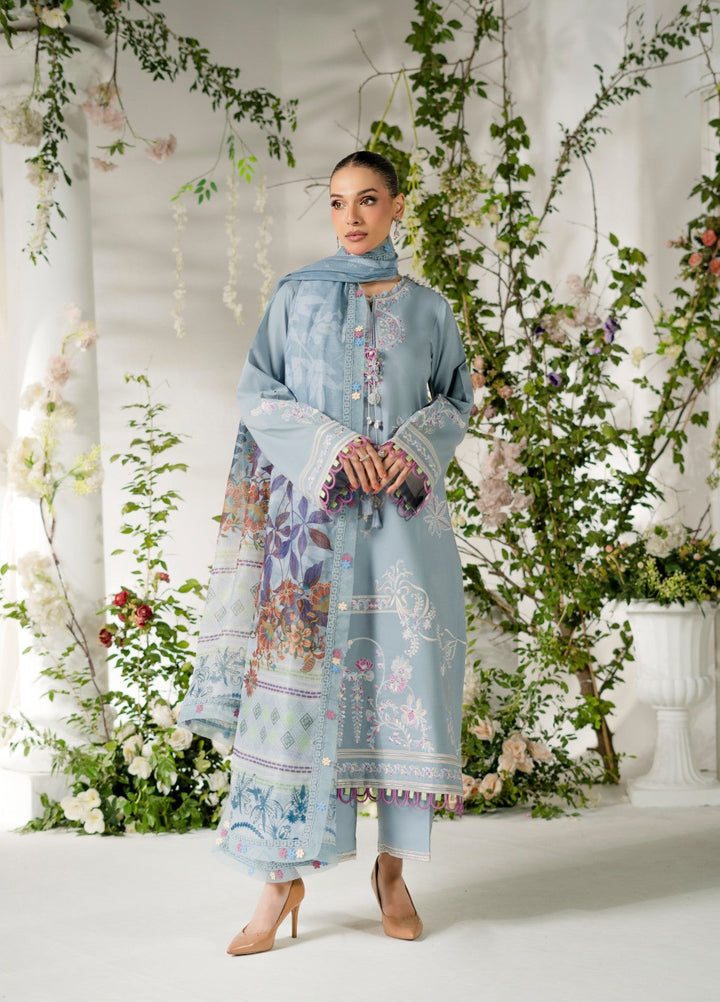 Atiya Irfan Women RTW Embroidered Lawn 3 Piece Suit SL-01 - Summer Collection