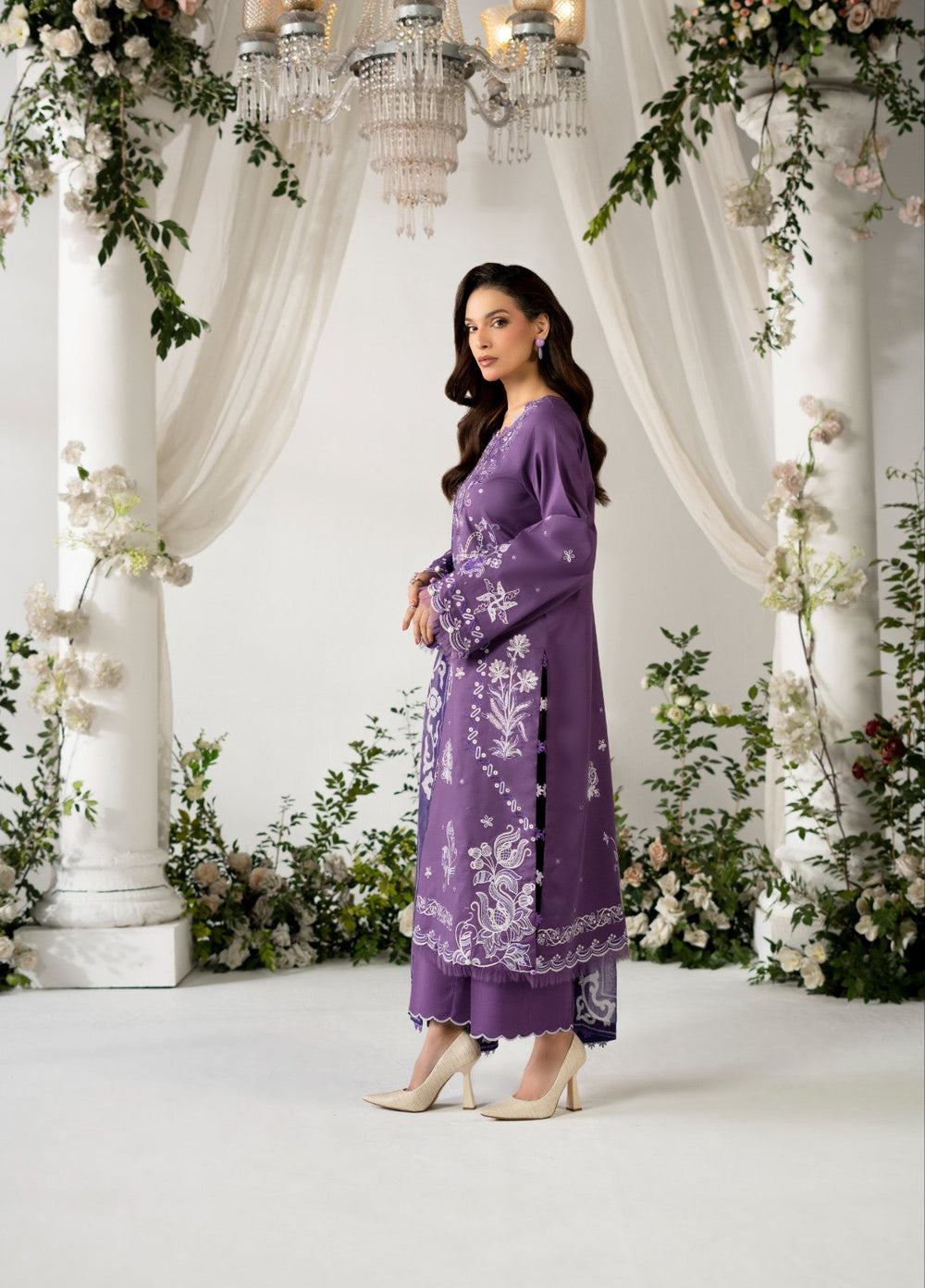 Atiya Irfan Women RTW Embroidered Lawn 3 Piece Suit SL-03 - Summer Collection