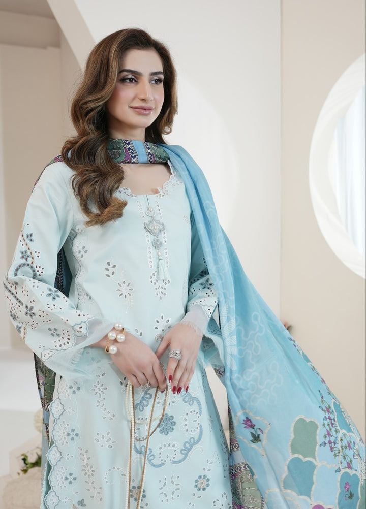 Atiya Irfan Women RTW Embroidered Lawn 3 Piece Suit SL-06 - Summer Collection