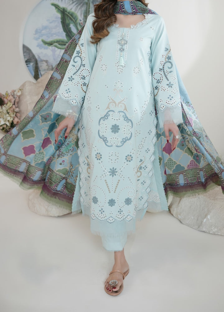Atiya Irfan Women RTW Embroidered Lawn 3 Piece Suit SL-06 - Summer Collection