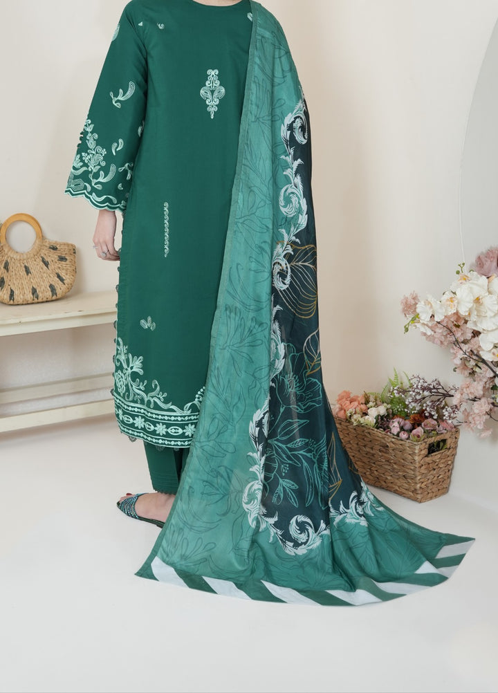 Atiya Irfan Women RTW Embroidered Lawn 3 Piece Suit SL-07 - Summer Collection