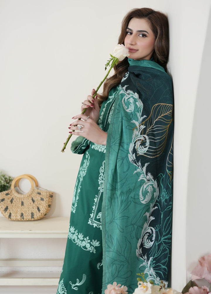 Atiya Irfan Women RTW Embroidered Lawn 3 Piece Suit SL-07 - Summer Collection