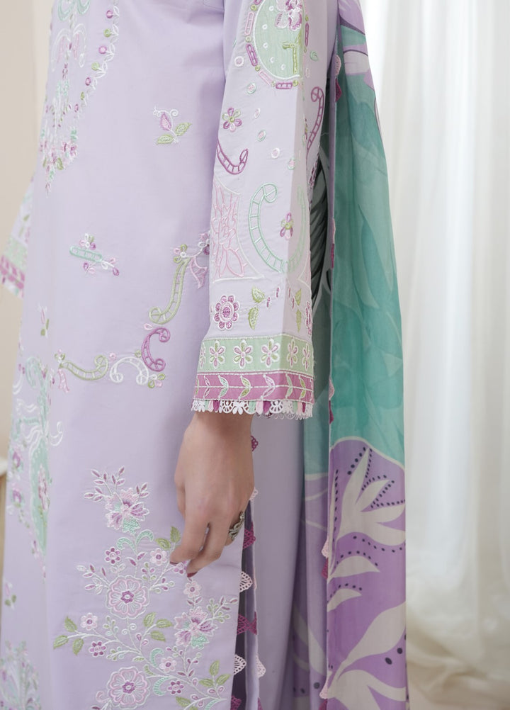 Atiya Irfan Women RTW Embroidered Lawn 3 Piece Suit SL-08 - Summer Collection