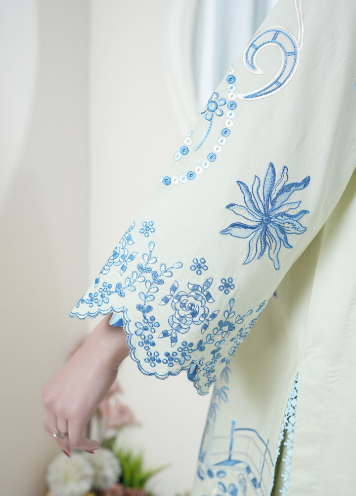 Atiya Irfan Women RTW Embroidered Lawn 3 Piece Suit SL-10 - Summer Collection