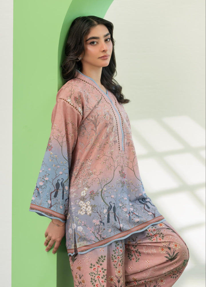 Eid Ki Misaal by Ayesha Somaya RTW Printed Lawn Silk 2 Piece Suit Sugar Rush - Eid Collection