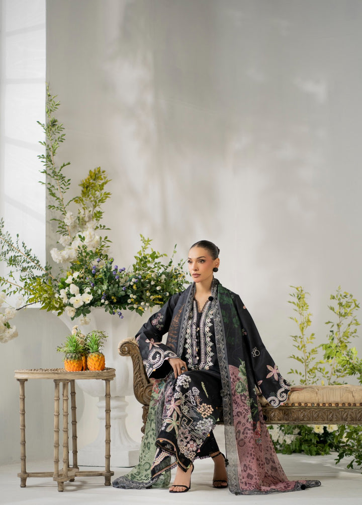 Atiya Irfan Women RTW Embroidered Lawn 3 Piece Suit AT-01 - Summer Collection