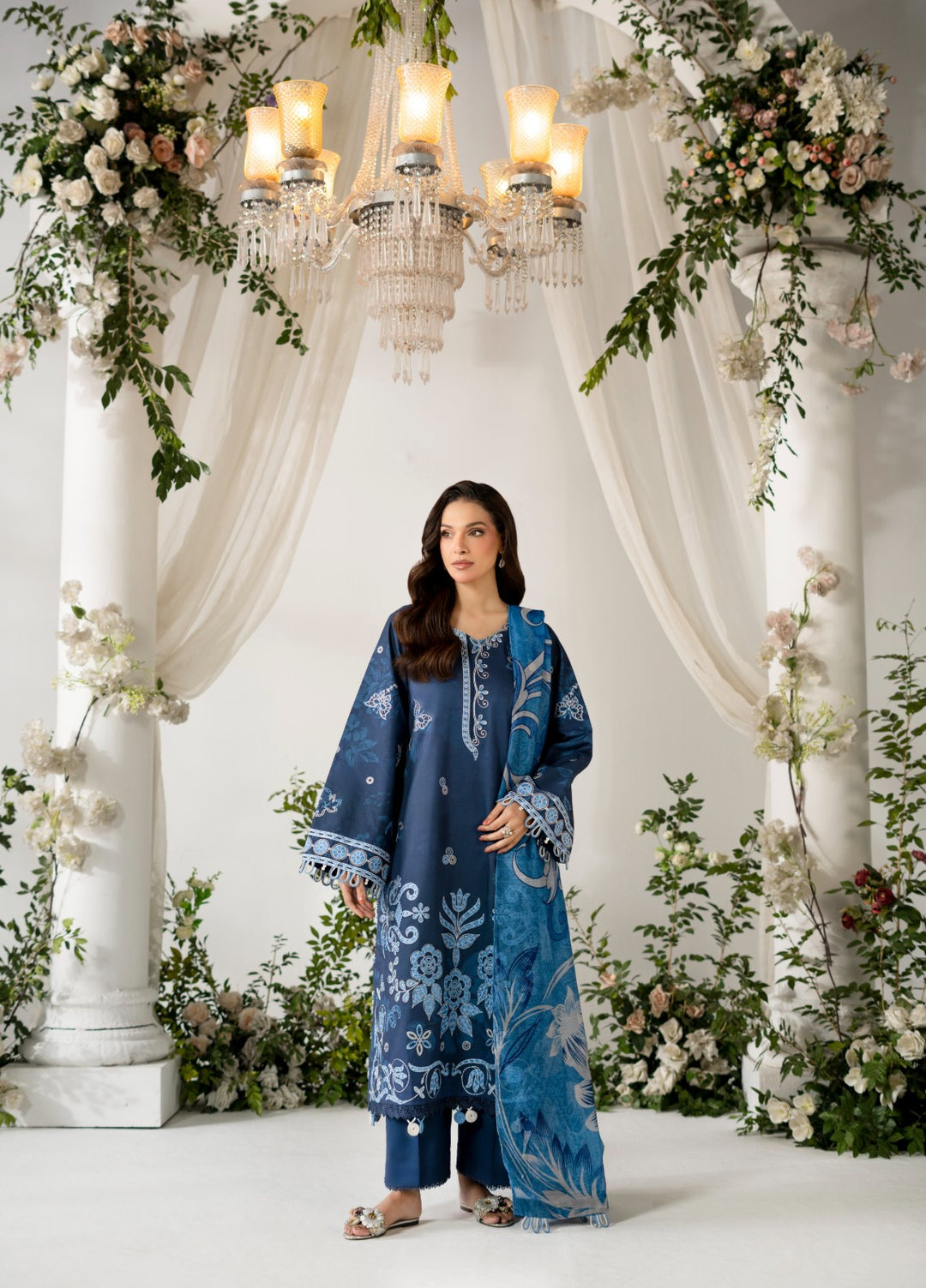 Atiya Irfan Women RTW Embroidered Lawn 3 Piece Suit AT-02 - Summer Collection