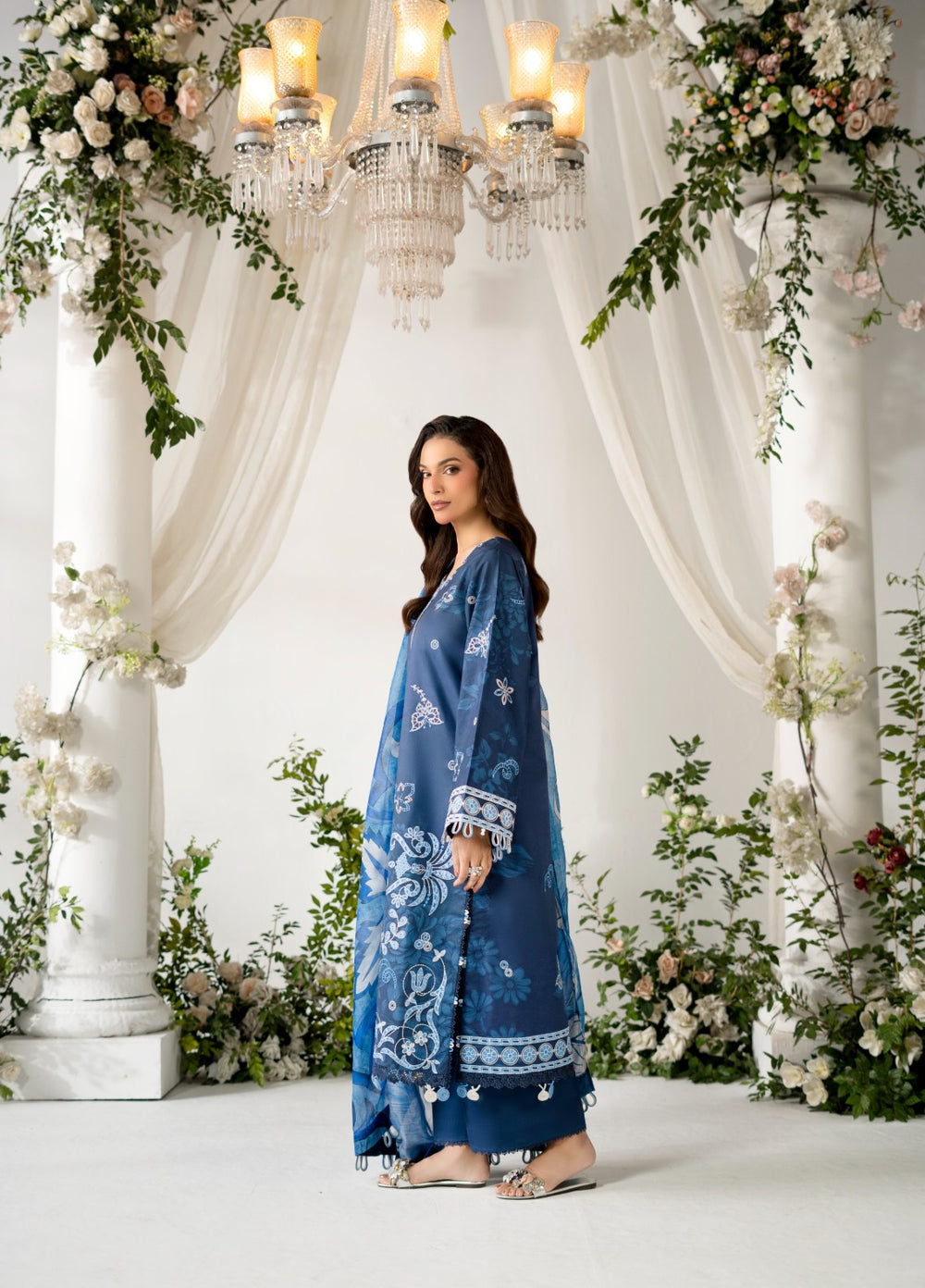 Atiya Irfan Women RTW Embroidered Lawn 3 Piece Suit AT-02 - Summer Collection