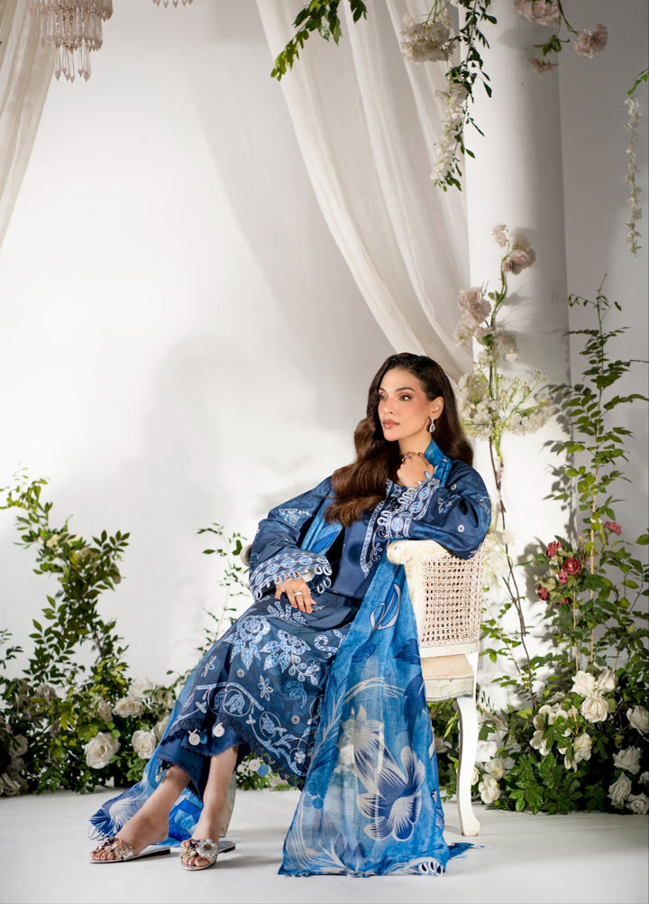 Atiya Irfan Women RTW Embroidered Lawn 3 Piece Suit AT-02 - Summer Collection