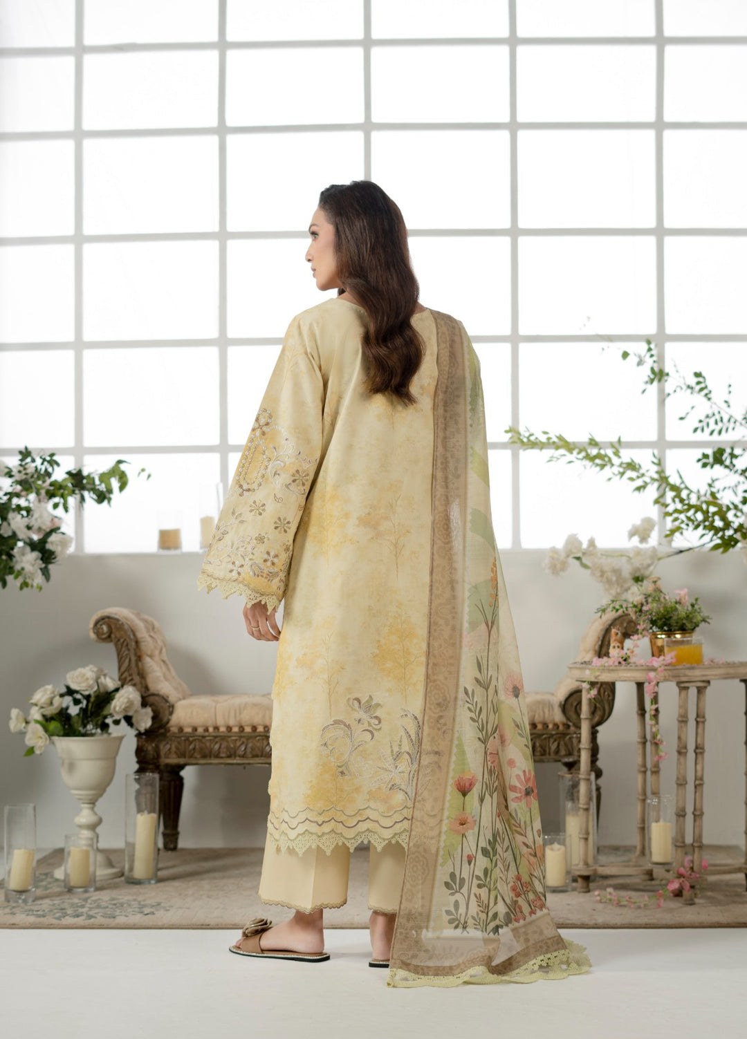 Atiya Irfan Women RTW Embroidered Lawn 3 Piece Suit AT-03 - Summer Collection