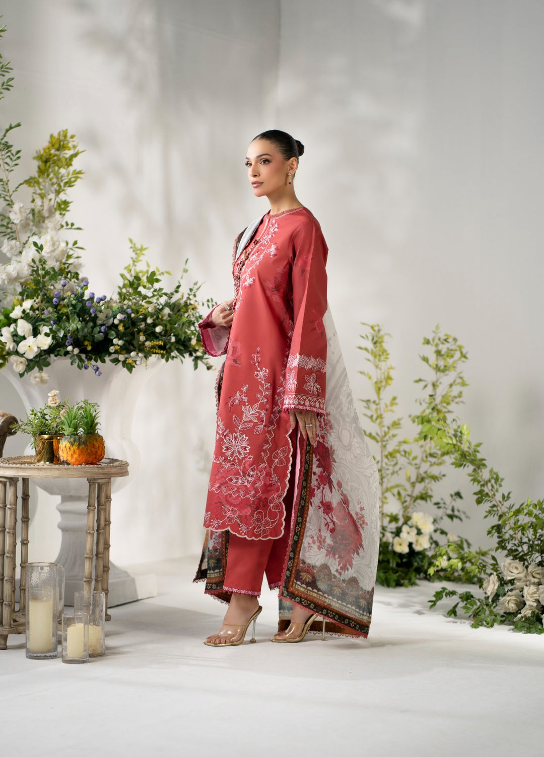 Atiya Irfan Women RTW Embroidered Lawn 3 Piece Suit AT-04 - Summer Collection