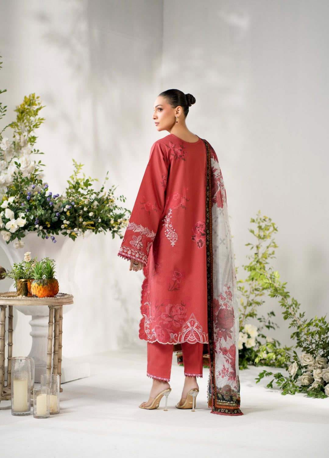 Atiya Irfan Women RTW Embroidered Lawn 3 Piece Suit AT-04 - Summer Collection