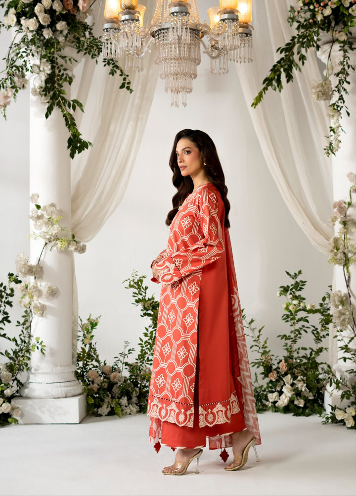 Atiya Irfan Women RTW Embroidered Lawn 3 Piece Suit AT-09 - Summer Collection