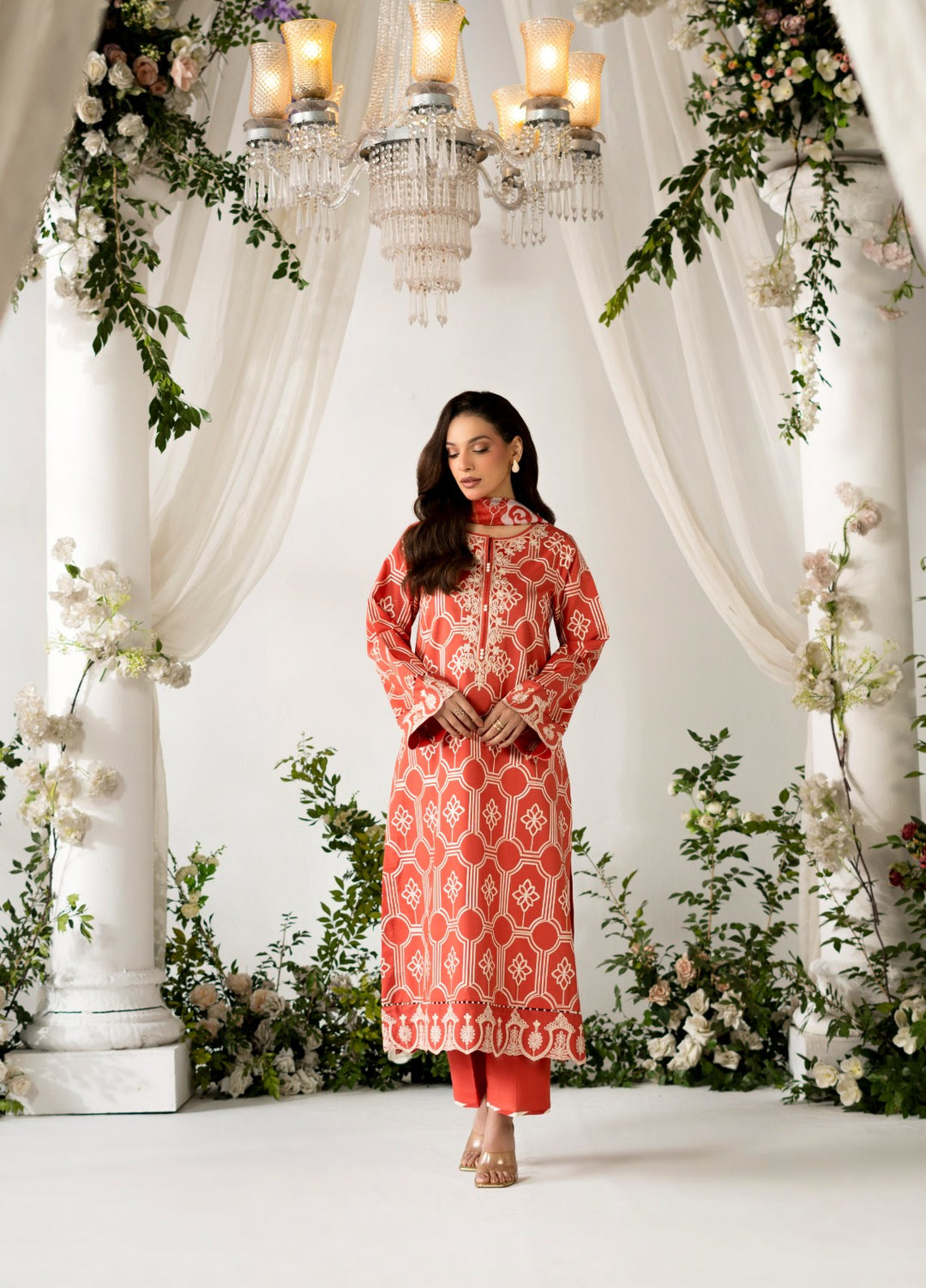 Atiya Irfan Women RTW Embroidered Lawn 3 Piece Suit AT-09 - Summer Collection