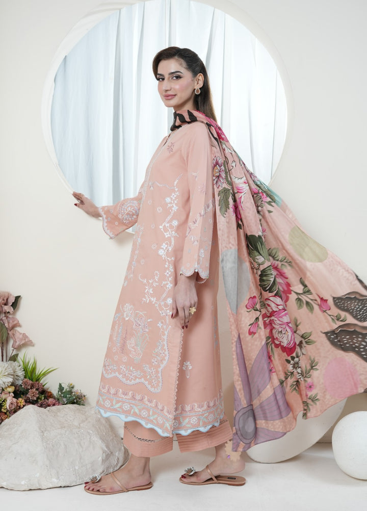 Atiya Irfan Women RTW Embroidered Lawn 3 Piece Suit AT-10 - Summer Collection