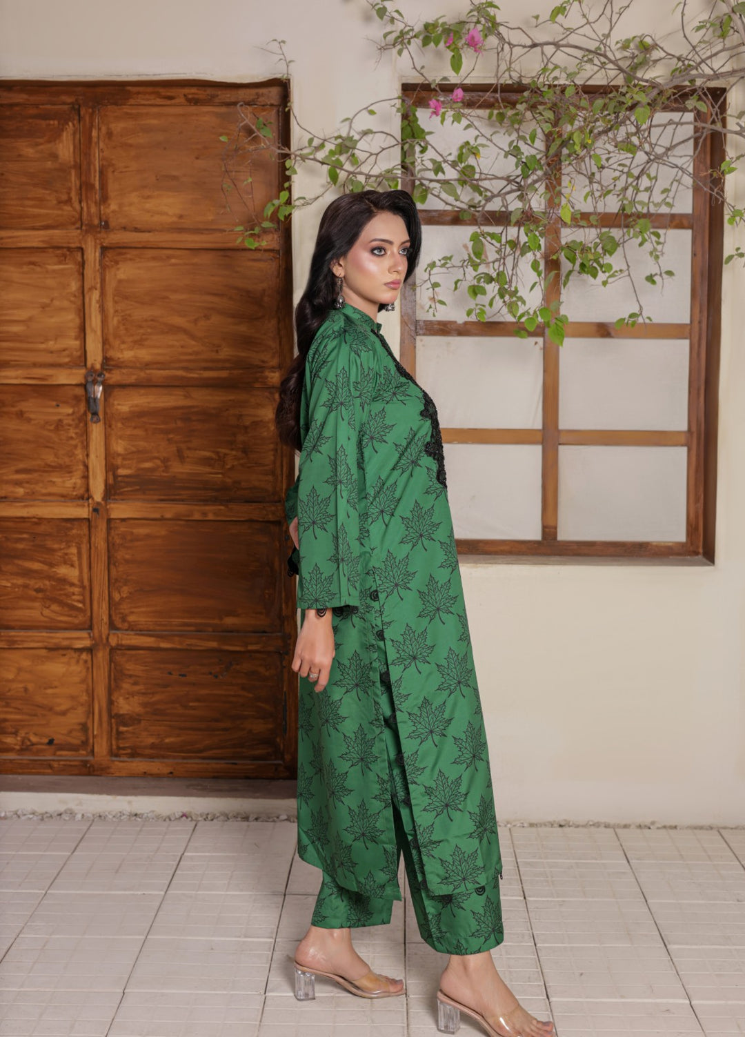 Madiha Gohar Women RTW Embroidered Swiss Malai Co-Ord Sets AYEN - Casual Collection