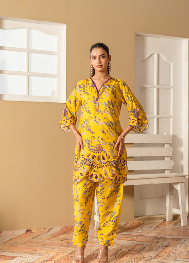 Madiha Gohar Women RTW Embroidered 2 Piece ZIVA - Casual Collection
