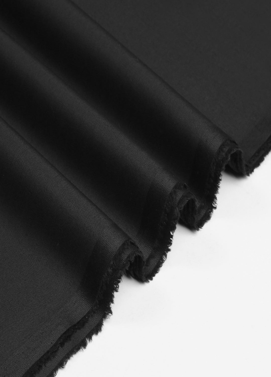 Cotton Valley by Fabrich Unstitched Embroidered Cotton Semi-Formal Neckline Black Kameez Shlawar - Summer Collection