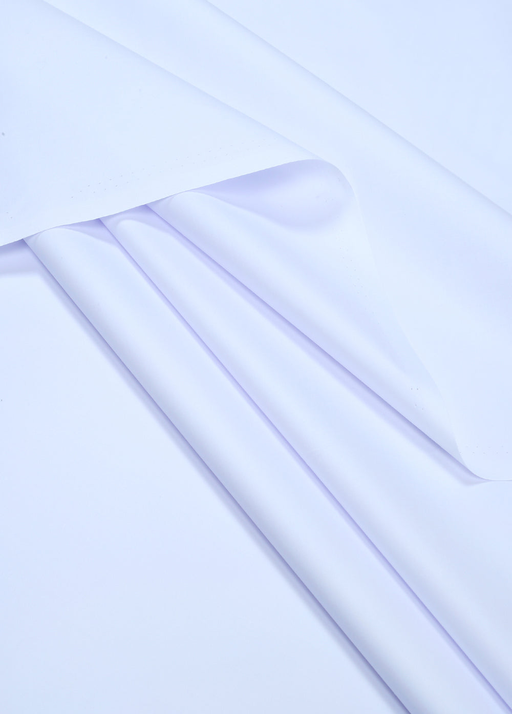 Mizaaj by Fabrich Unstitched Cotton Latha Solids 2 Piece White ML-027 - Summer Collection