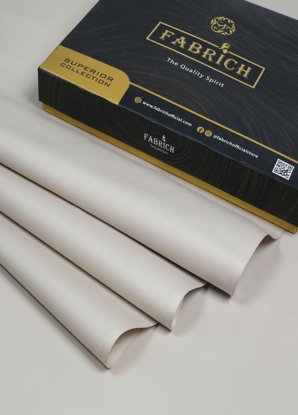 Mizaaj by Fabrich Unstitched Cotton Latha Solids 2 Piece Sand ML-037 - Summer Collection