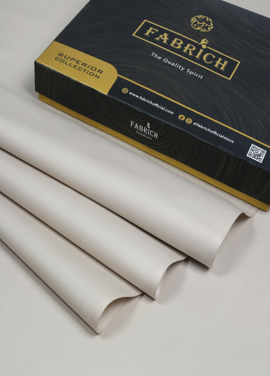 Mizaaj by Fabrich Unstitched Cotton Latha Solids 2 Piece Sand ML-037 - Summer Collection