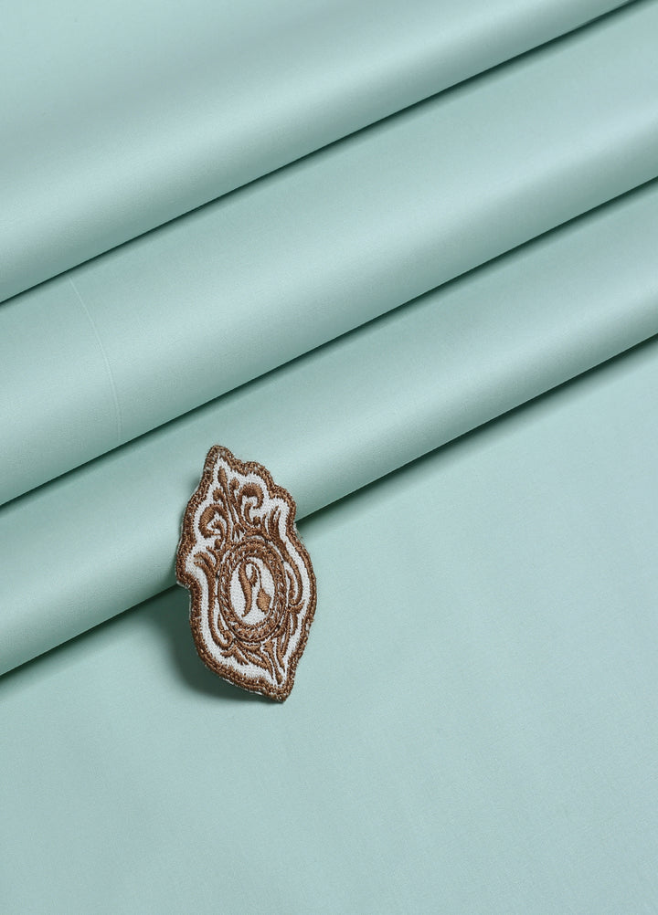 Mizaaj by Fabrich Unstitched Cotton Latha Solids 2 Piece Mint ML-039 - Summer Collection