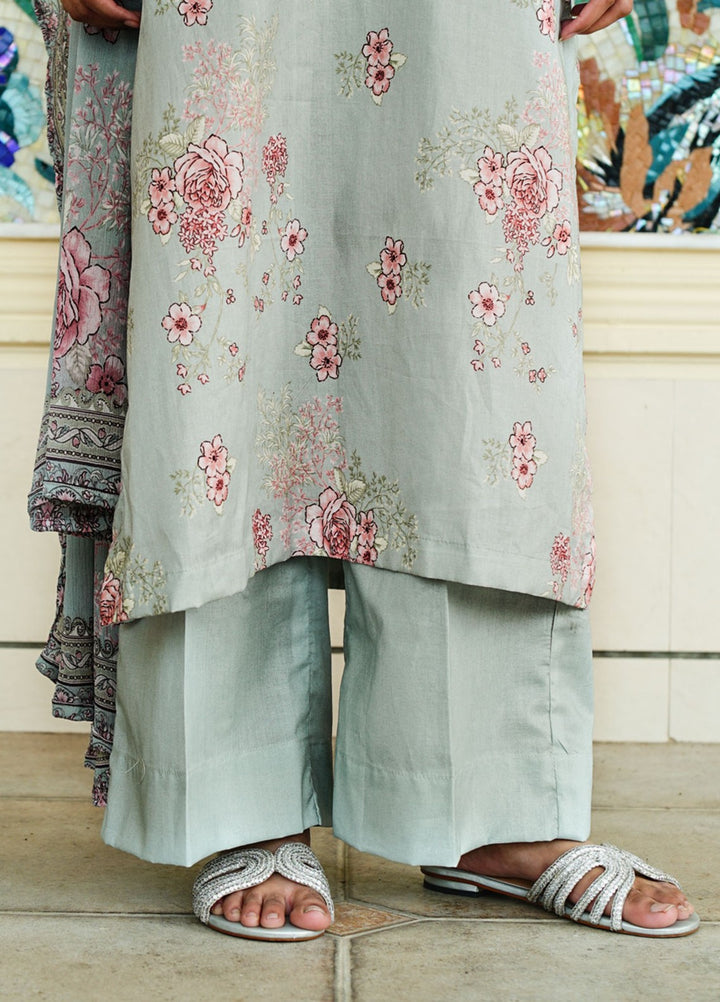 Zyna Unstitched Embroidered Lawn 3 Piece MIRA - Summer Collection