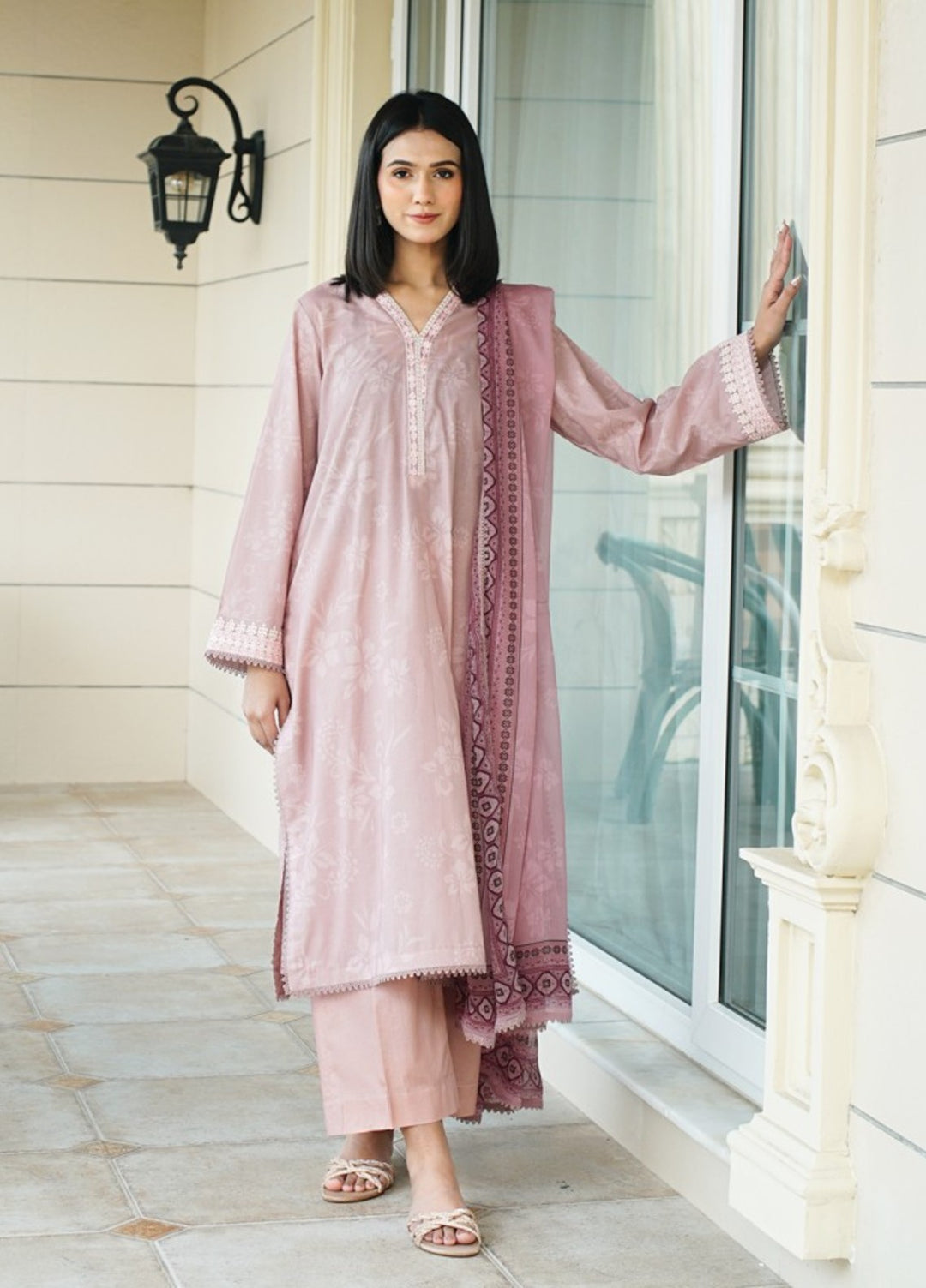 Zyna Unstitched Embroidered Lawn 3 Piece VANYA - Summer Collection