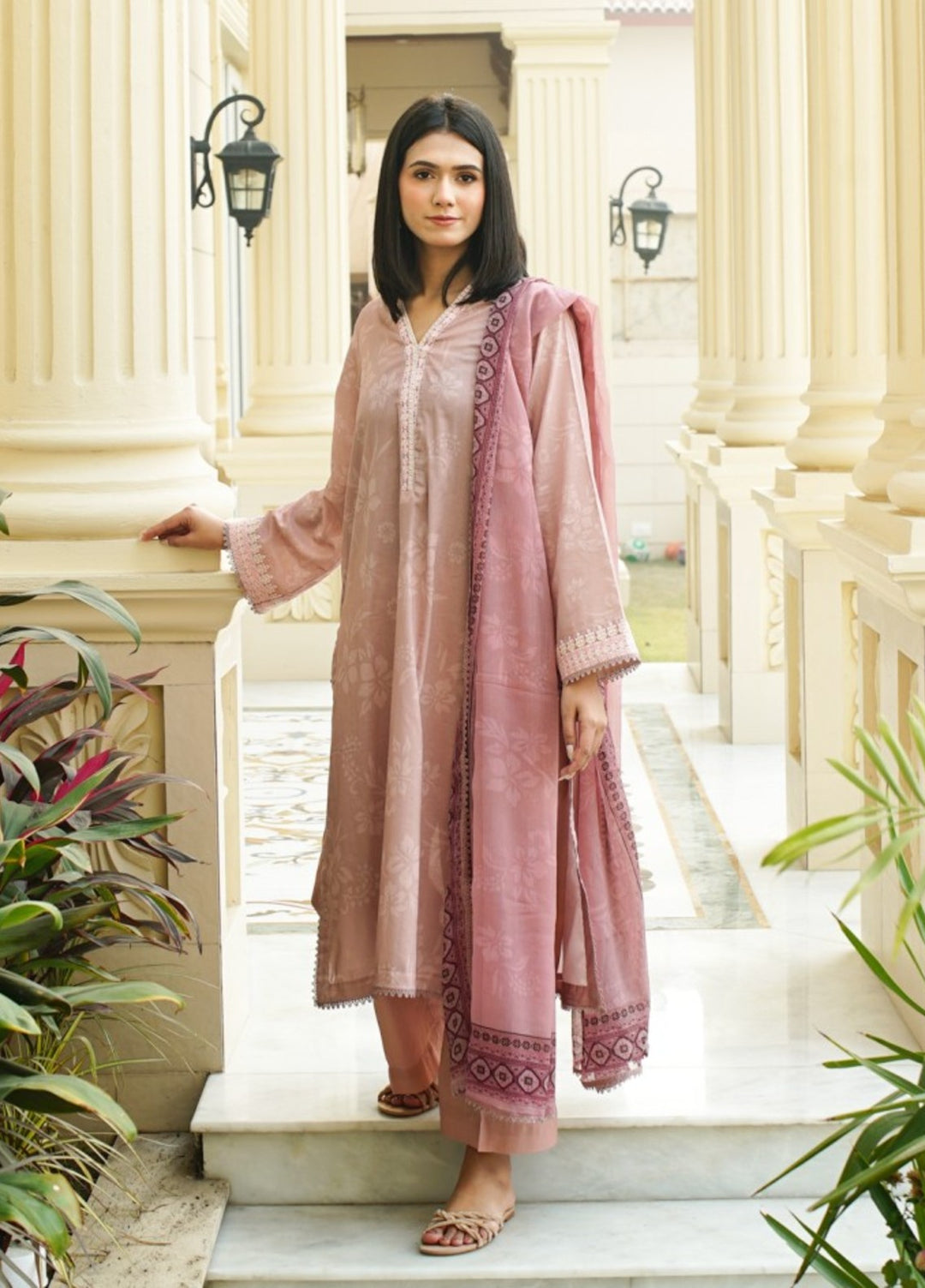 Zyna Unstitched Embroidered Lawn 3 Piece VANYA - Summer Collection