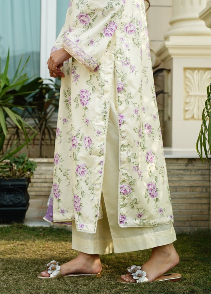 Zyna Unstitched Embroidered Lawn 3 Piece SELIN - Summer Collection