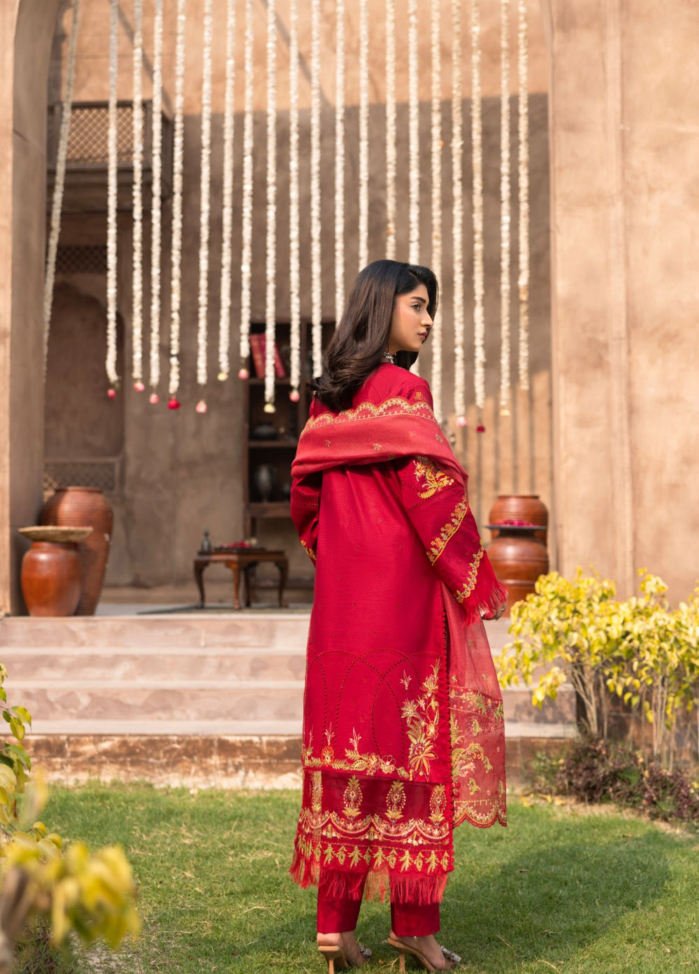 Mah e Noor by Tessa Women Embroidered Lawn 3 Piece Suit Festive Blossom - Festive Collection