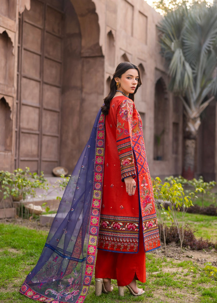 Mah e Noor by Tessa Women Embroidered Lawn 3 Piece Suit Nauratan Noor - Festive Collection